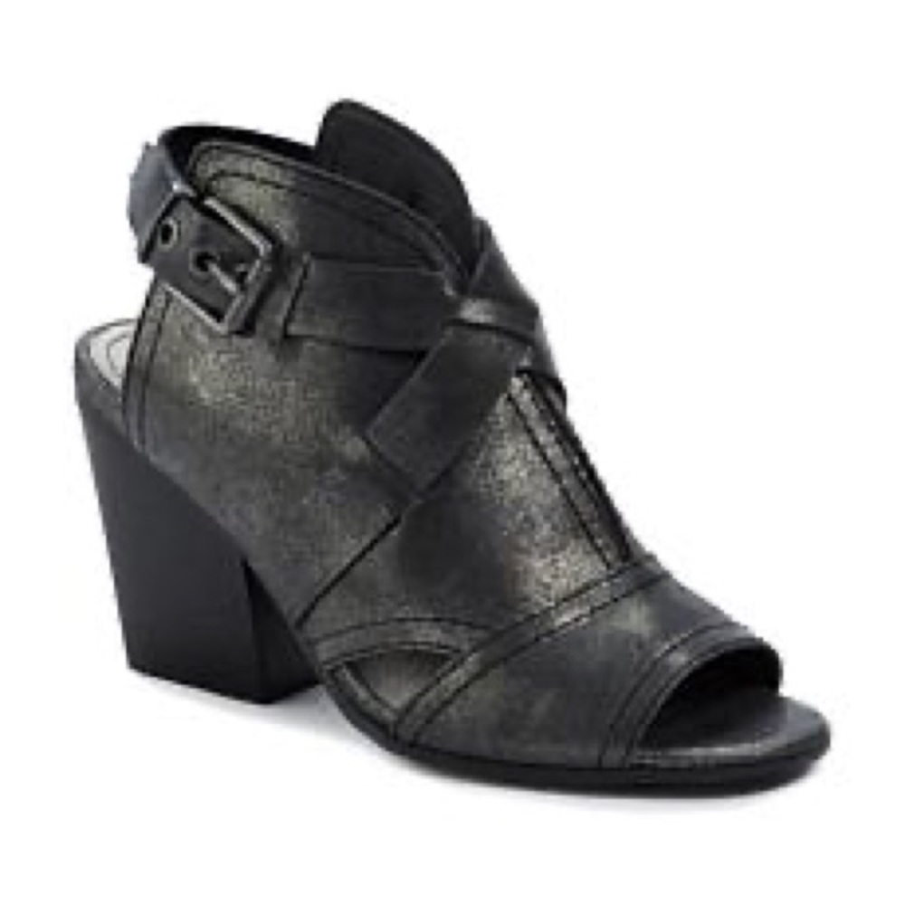 Lucca Lane Analise Stacked Heel Sandal